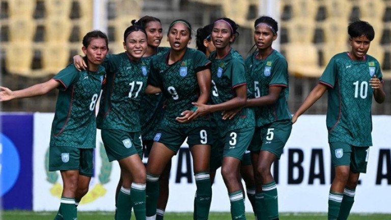নেপালকে হারিয়ে টানা তৃতীয়বার সাফের ফাইনালে বাংলাদেশ নারী দল