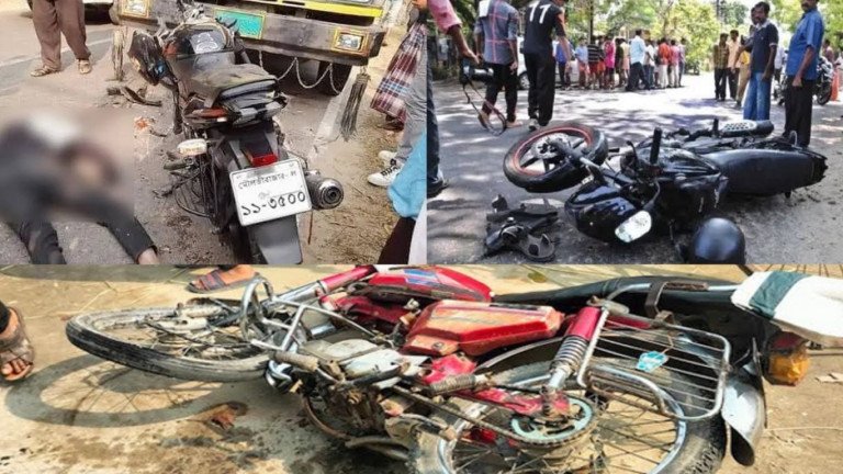 সাড়ে ৬ বছরে মোটরসাইকেল দুর্ঘটনায় প্রাণ গেছে ১৫ হাজার ৭১২ জনের